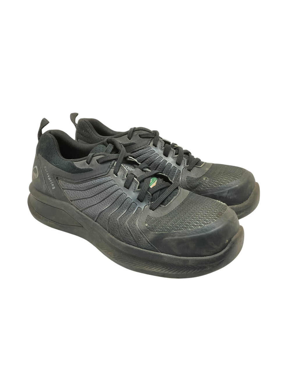 WOLVERINE Men's Bolt Vent DuraShocks Safety Work Shoes W207143 Black Size 8.5EW